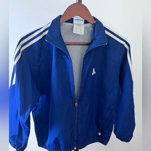 Boys Adidas Blue Track Jacket